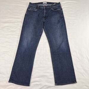 Tecovas Standard Blue Jeans Men’s Size 35x30 Dark Denim Stretch Cowboy Western